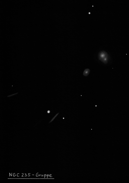 NGC 230, NGC 232, NGC 235A/B, IC 1573